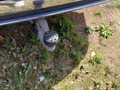 View of trailer tow-bar hitch