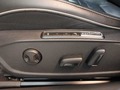 View of control buttons for electric seat adjustment