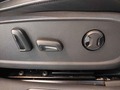 View of control buttons for electric seat adjustment