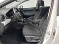 View of front seats