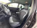 View of front seats
