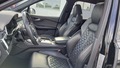 View of front seats