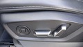 View of control buttons for electric seat adjustment