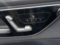 View of control buttons for electric seat adjustment