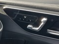 View of control buttons for electric seat adjustment