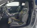 View of front seats