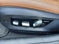 View of control buttons for electric seat adjustment