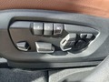 View of control buttons for electric seat adjustment