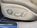 View of control buttons for electric seat adjustment