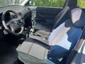 View of front seats