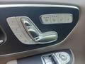 View of control buttons for electric seat adjustment