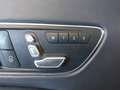 View of control buttons for electric seat adjustment