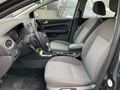 View of front seats
