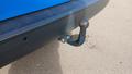 View of trailer tow-bar hitch