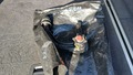 View of trailer tow-bar hitch