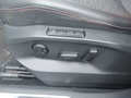View of control buttons for electric seat adjustment