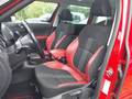 View of front seats