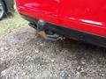 View of trailer tow-bar hitch