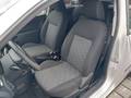 View of front seats