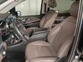 View of front seats