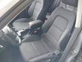 View of front seats