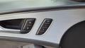 View of control buttons for electric seat adjustment