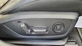 View of control buttons for electric seat adjustment