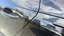 Traces of impact on door edge back left