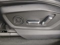 View of control buttons for electric seat adjustment