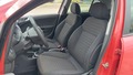 View of front seats