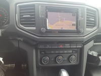 View of centre console