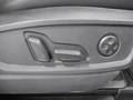 View of control buttons for electric seat adjustment