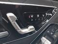 View of control buttons for electric seat adjustment