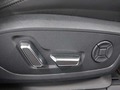 View of control buttons for electric seat adjustment