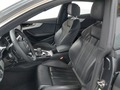 View of front seats
