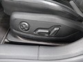 View of control buttons for electric seat adjustment
