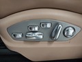 View of control buttons for electric seat adjustment