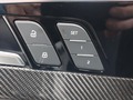View of control buttons for electric seat adjustment