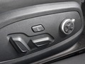 View of control buttons for electric seat adjustment