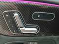 View of control buttons for electric seat adjustment