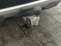 View of trailer tow-bar hitch