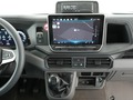 View of centre console