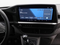 View of centre console