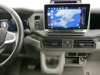 View of centre console