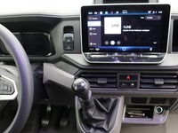 View of centre console