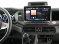 View of centre console