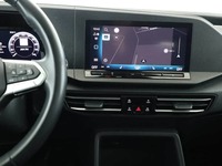 View of centre console