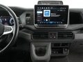 View of centre console