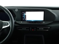 View of centre console