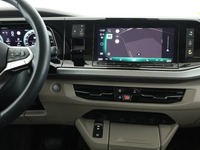 View of centre console